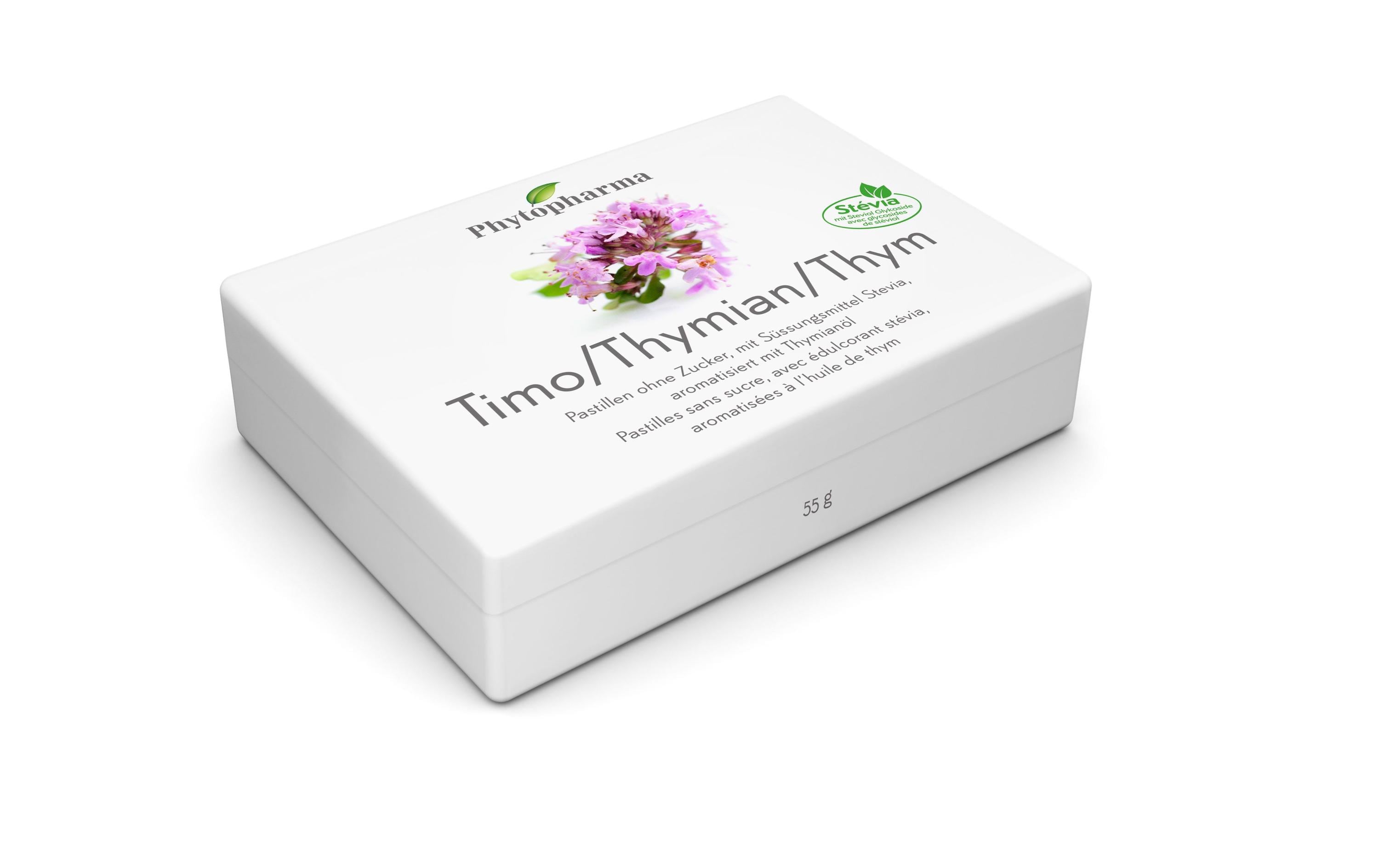Thymian zuckerfreie Pastillen 55 gPastillen mit Thymianöl