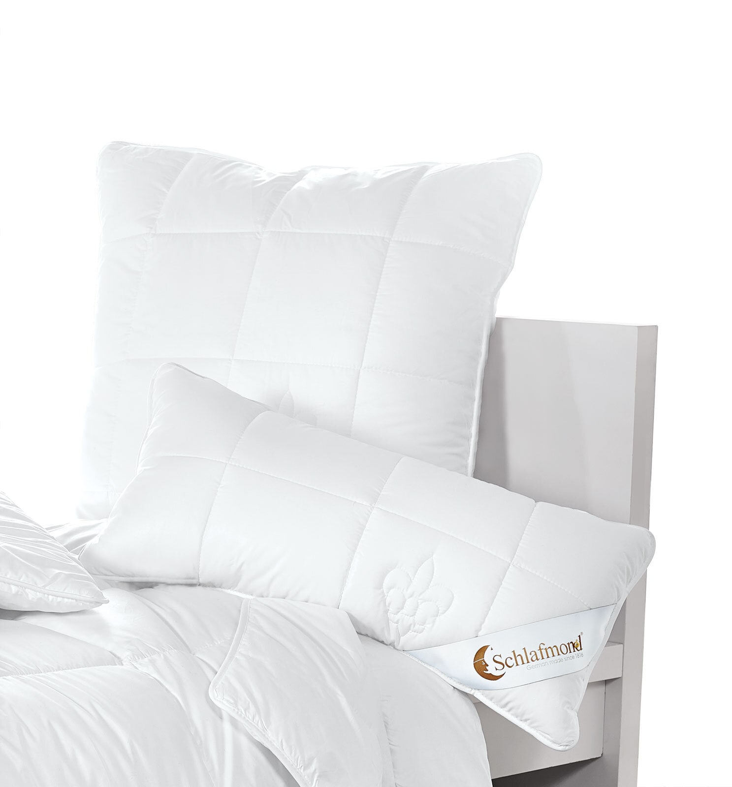 Schlafmond Kopfkissen LILLY 80 x 80 cm 900 g natur