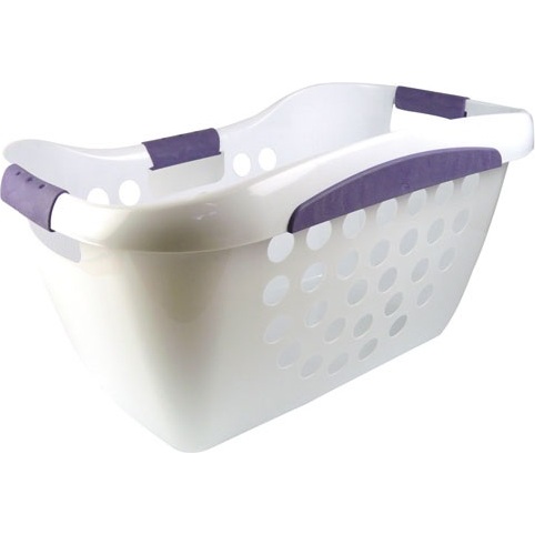 Corbeille à linge 50 L Bi-matière