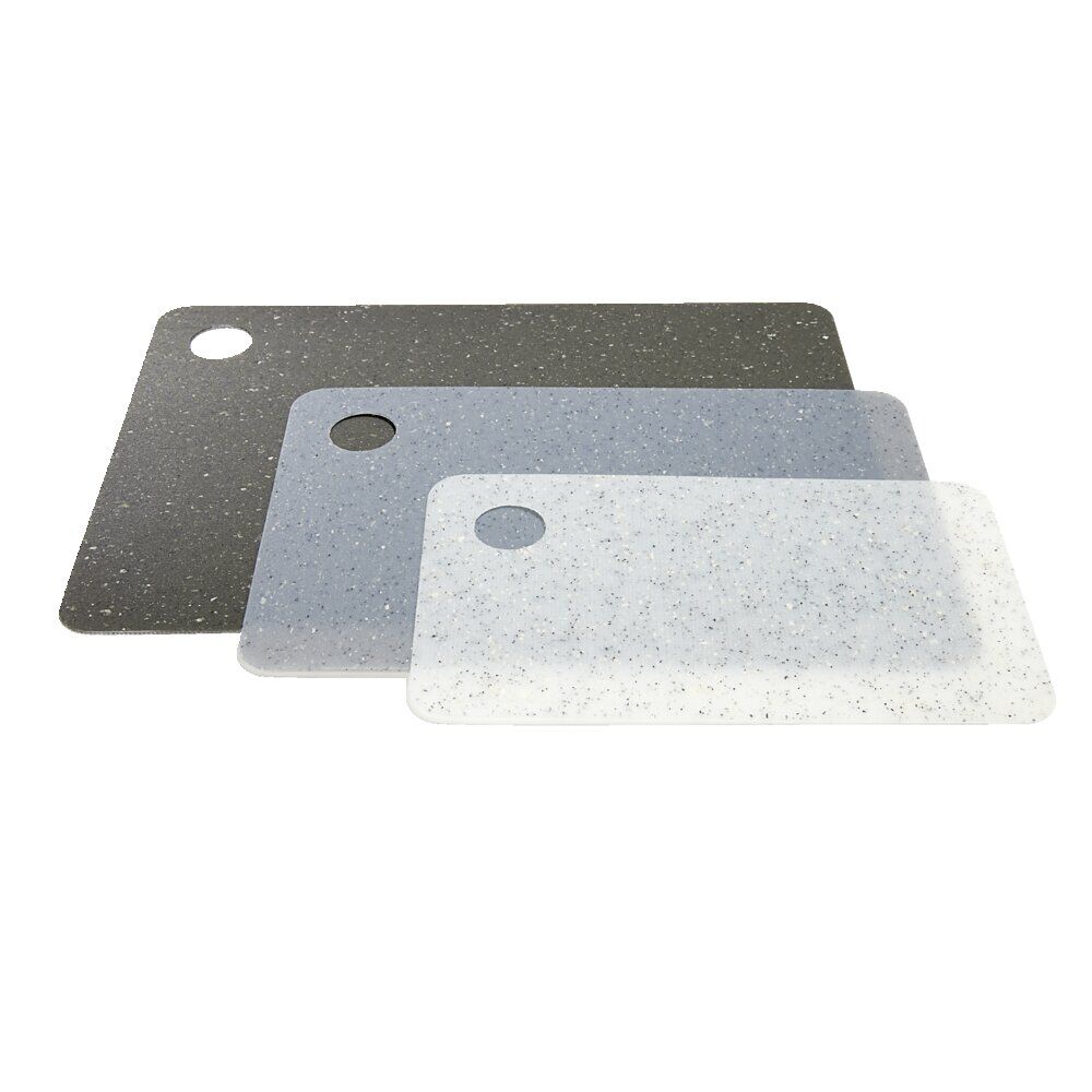 Set de 3 planches à découper design granite
