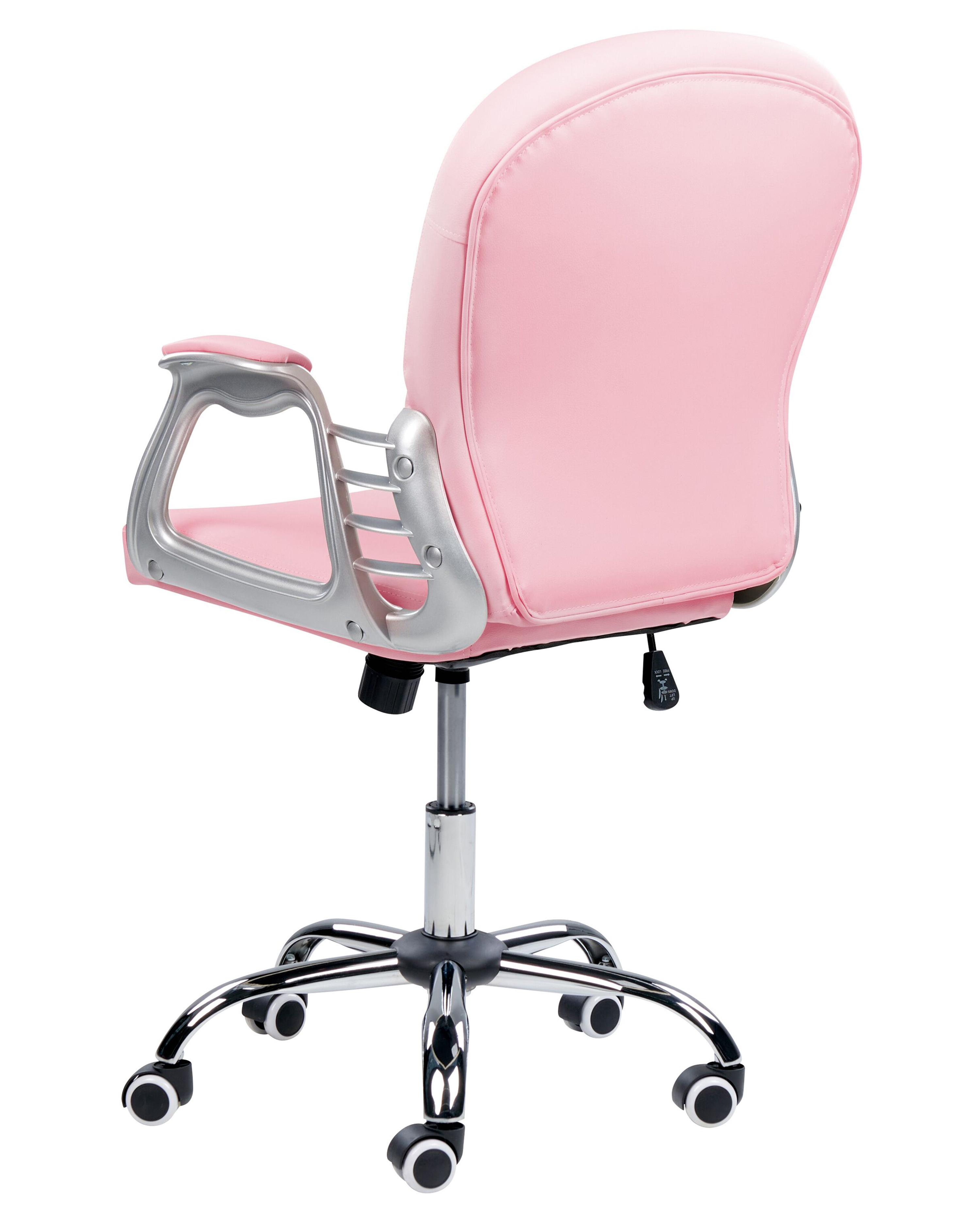 Bureaustoel PRINCESS Kunstleer Roze
