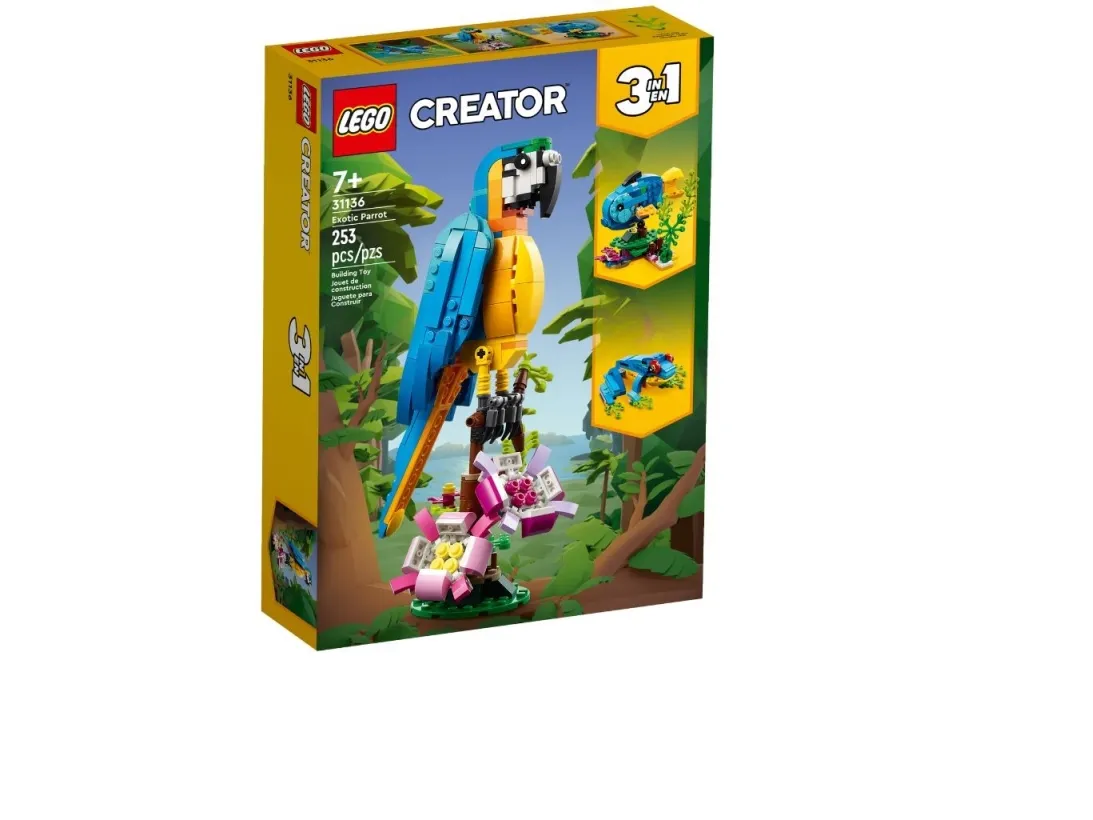 LEGO Creator 31136 Eksotisk papegøje