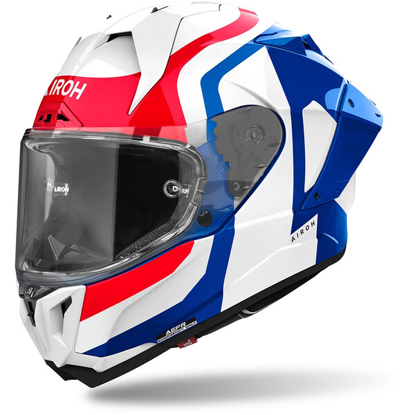 Airoh - Casque GP 800 Competition Bleu / Rouge / Blanc / Brillant
