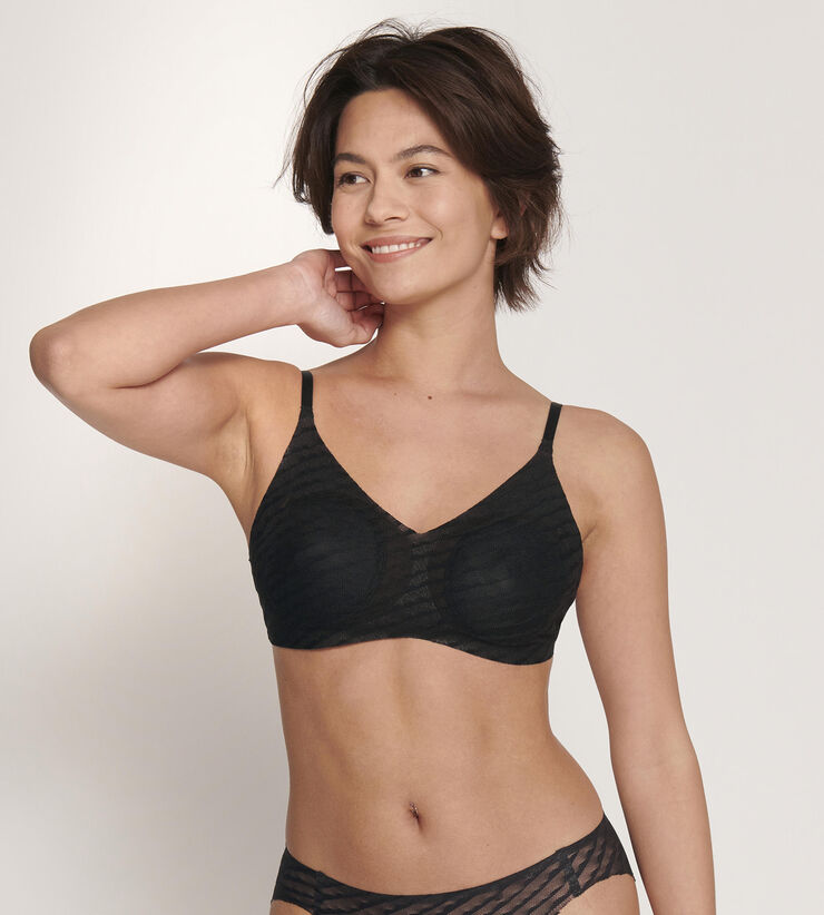 Sloggi sloggi ZERO Lacy H Soft bra Black