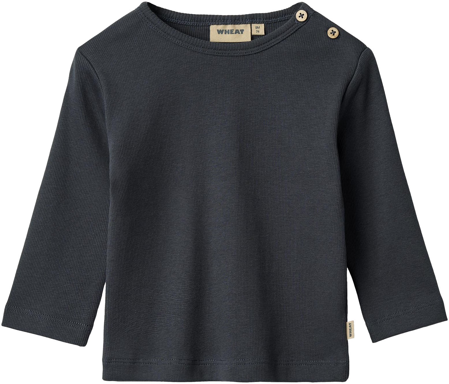 WHEAT Langarmshirt »Milo«, in toller Rippen-Qualität