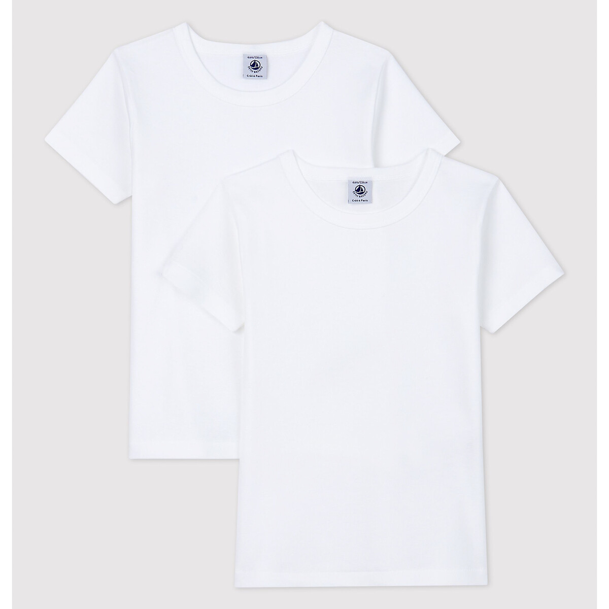PETIT BATEAU<br>Conjunto de 2 camisetas