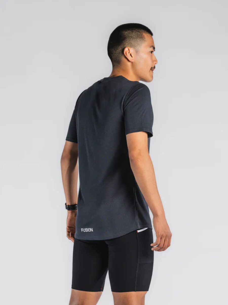 fusion nova loebe t shirt herre 243 1033 grey