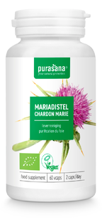 Purasana Vegan Mariadistel Bio 60VCP