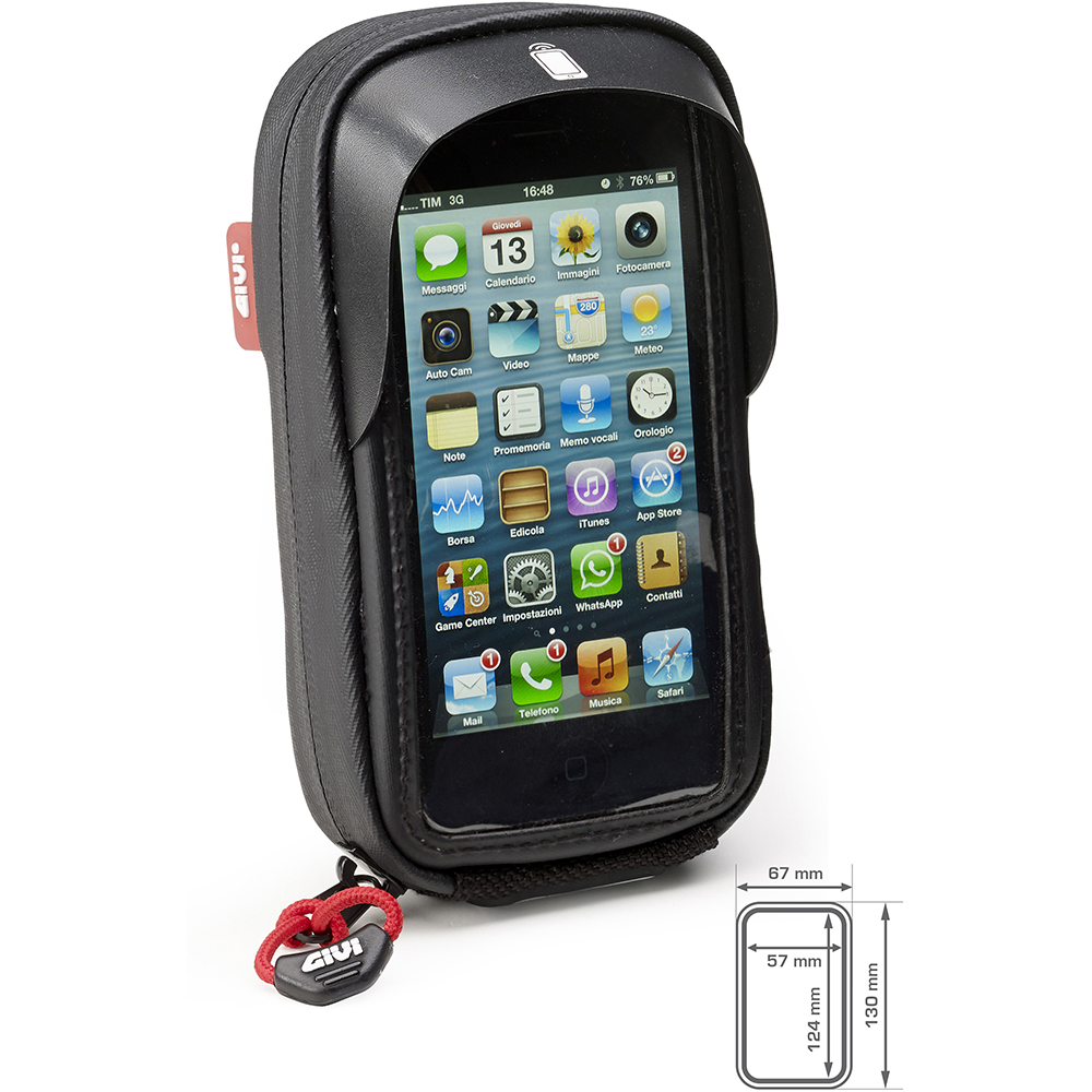 Givi - Support smartphone S955B | iPhone 4/5 Noir