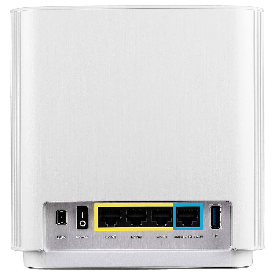 Asus ZenWiFi AX (AX6600) pack de deux XT8 v2 - blanc