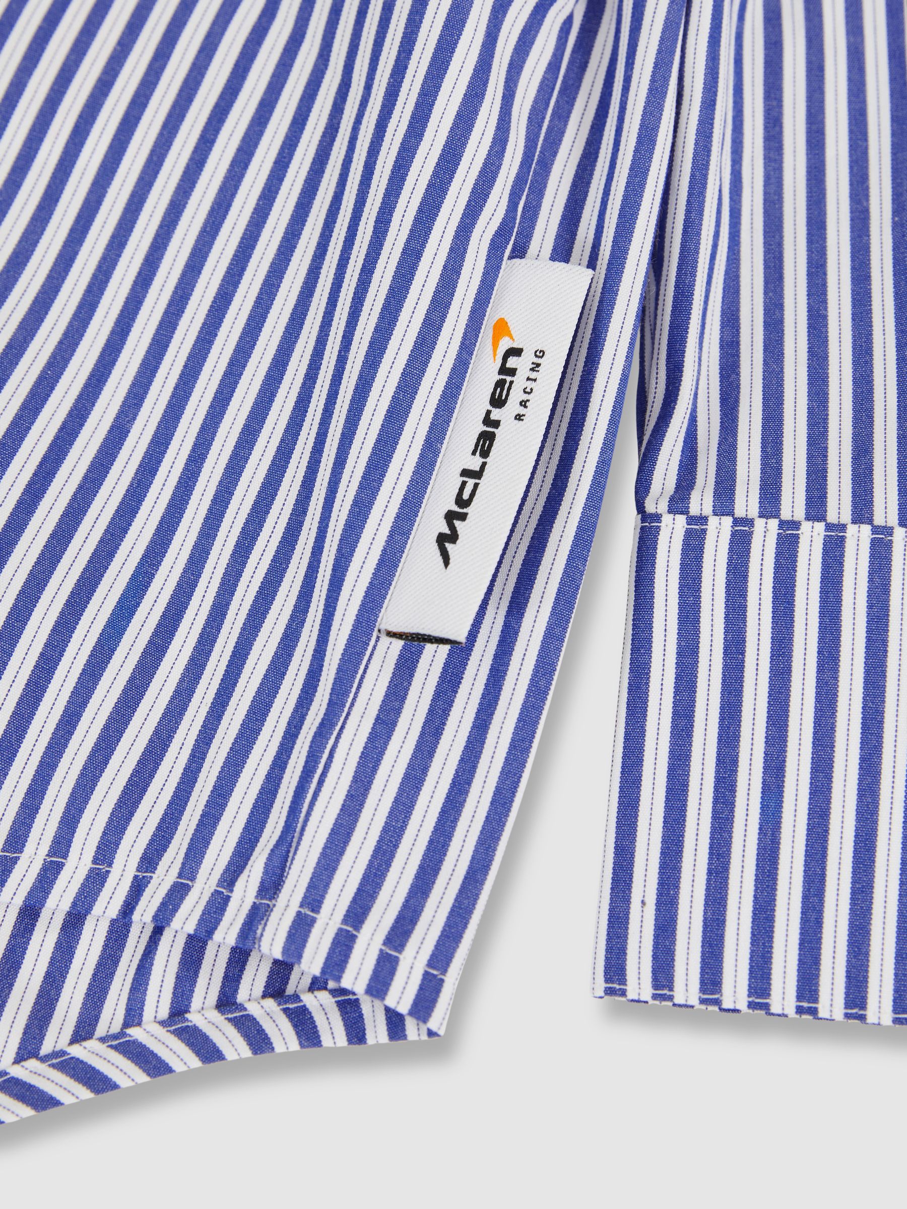 Reiss Hailey McLaren F1 Team Cotton Stripe Shirt