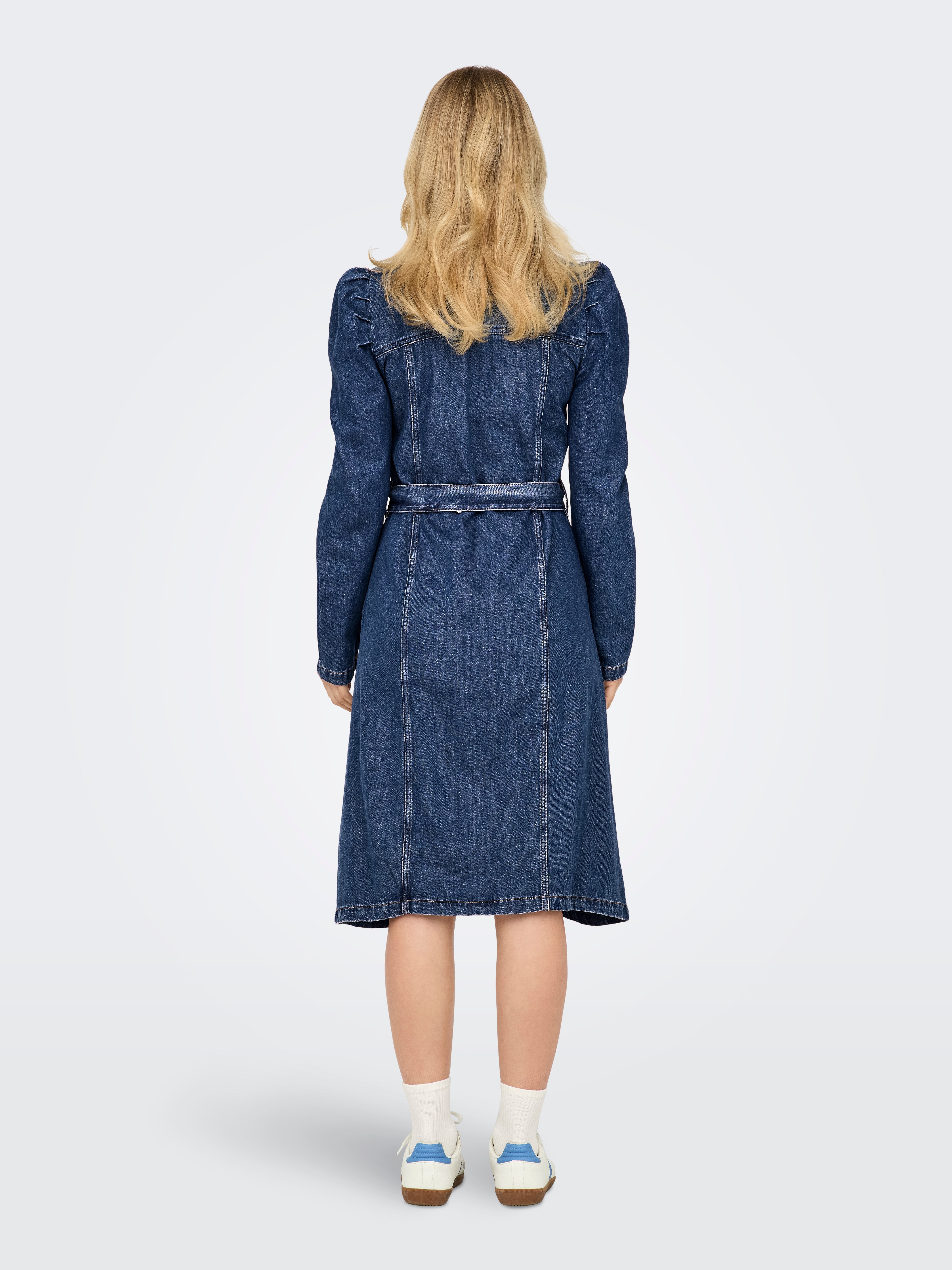 ONLJULES Midikleid Medium Blue Denim
