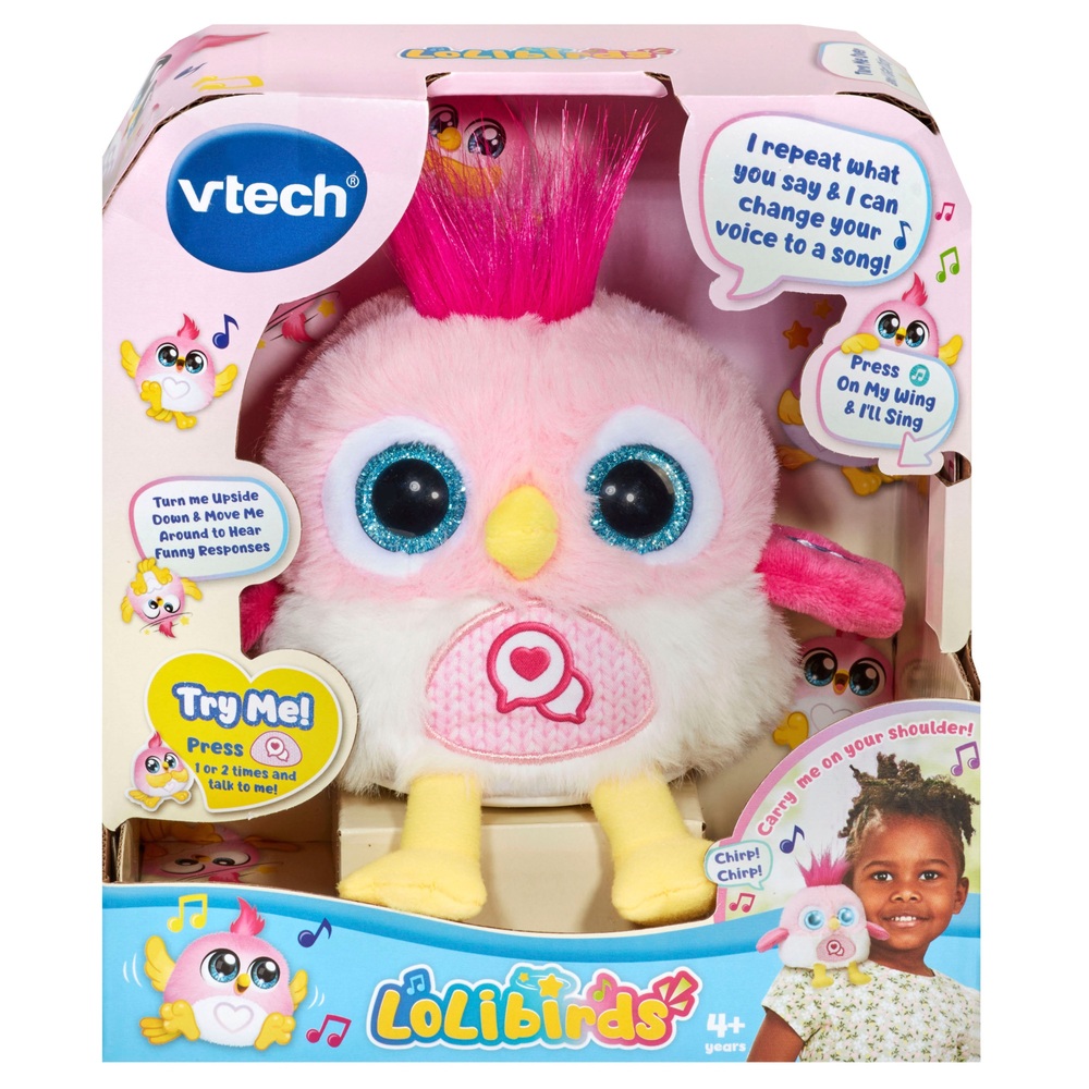 Vtech LoLibirds Pinkes interaktives Spielzeug