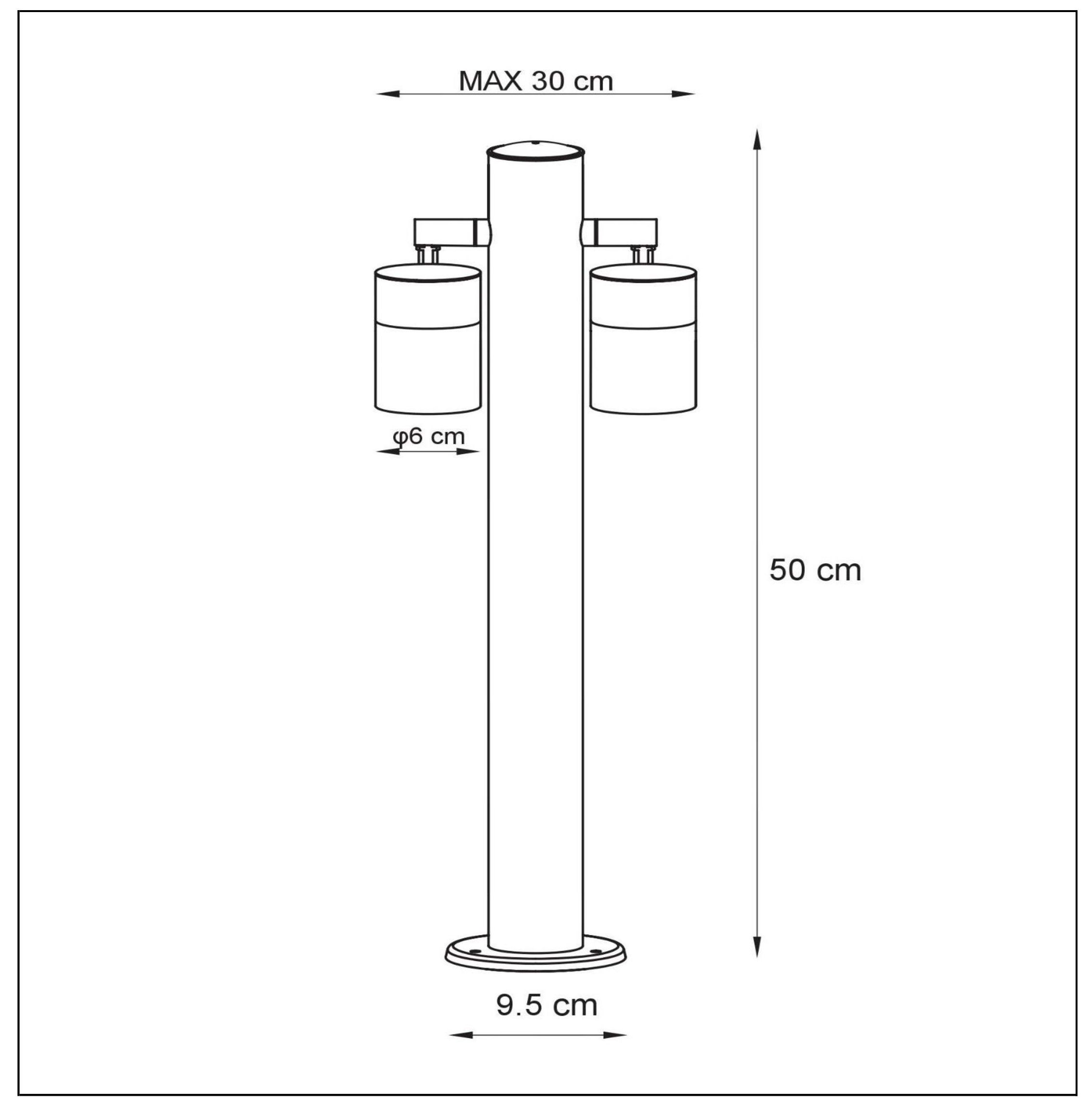 Buitenlamp  Arne B30 x D6.3 cm