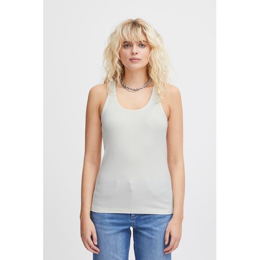 Ichi Jersey Top, White, XXL