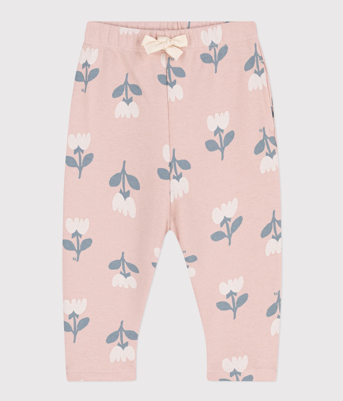 Pantalon bébé en molleton imprimé
