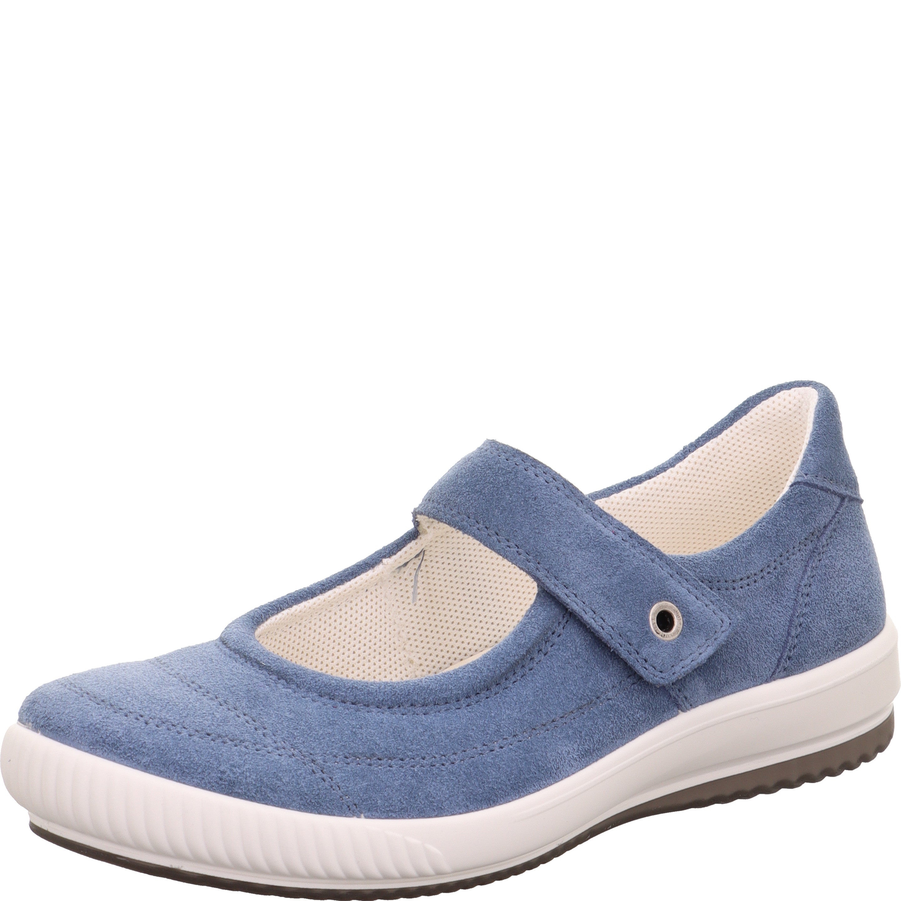 legero TANARO 5.0 Damen  Ballerina mit Klettverschluss - Farbe: Forever Blue - Größe: 4.5