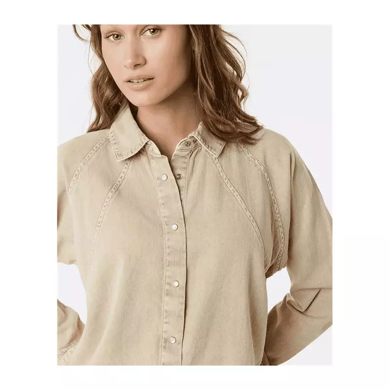 Chemise femme RIPCURL Nazare Shirt Beige