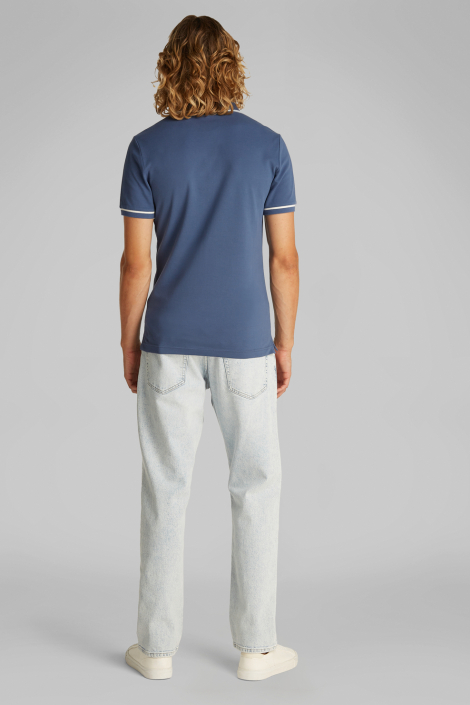 Calvin Klein blauwe heren polo