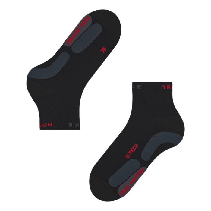 Falke Dame Strømper RU True Motion Short Socks Sort