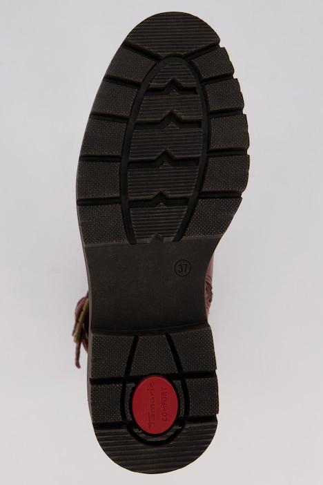 Tamaris Leder-Boots, Zipper, Plüschfutter, Weite H