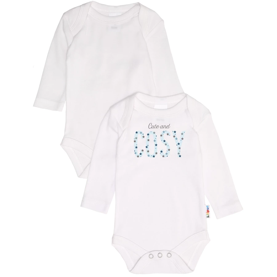 Liliput Baby-Body 2er-Set weiß
