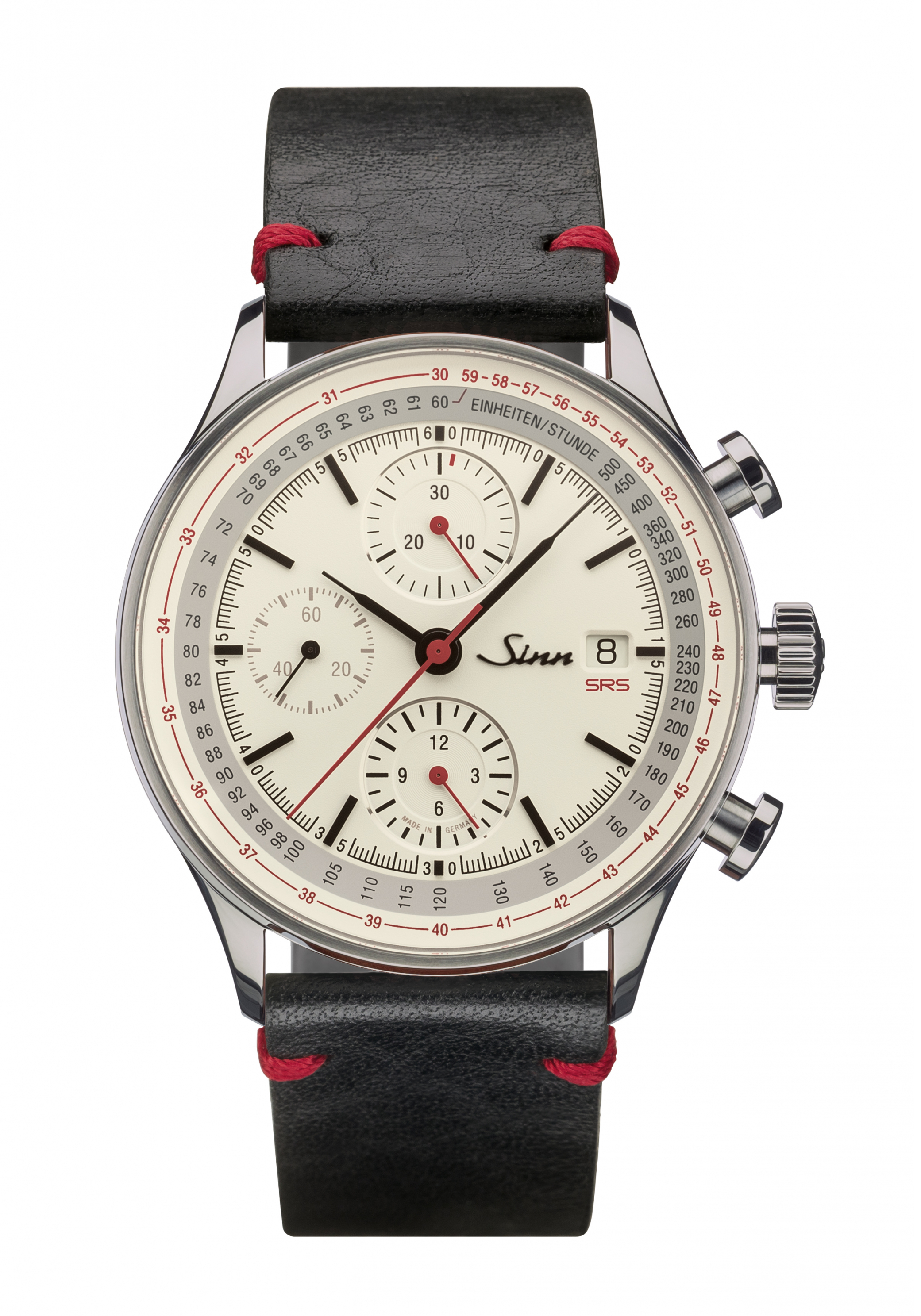 Sinn Schaltrad-Chronograph 910 SRS Weiß 910.020.LB