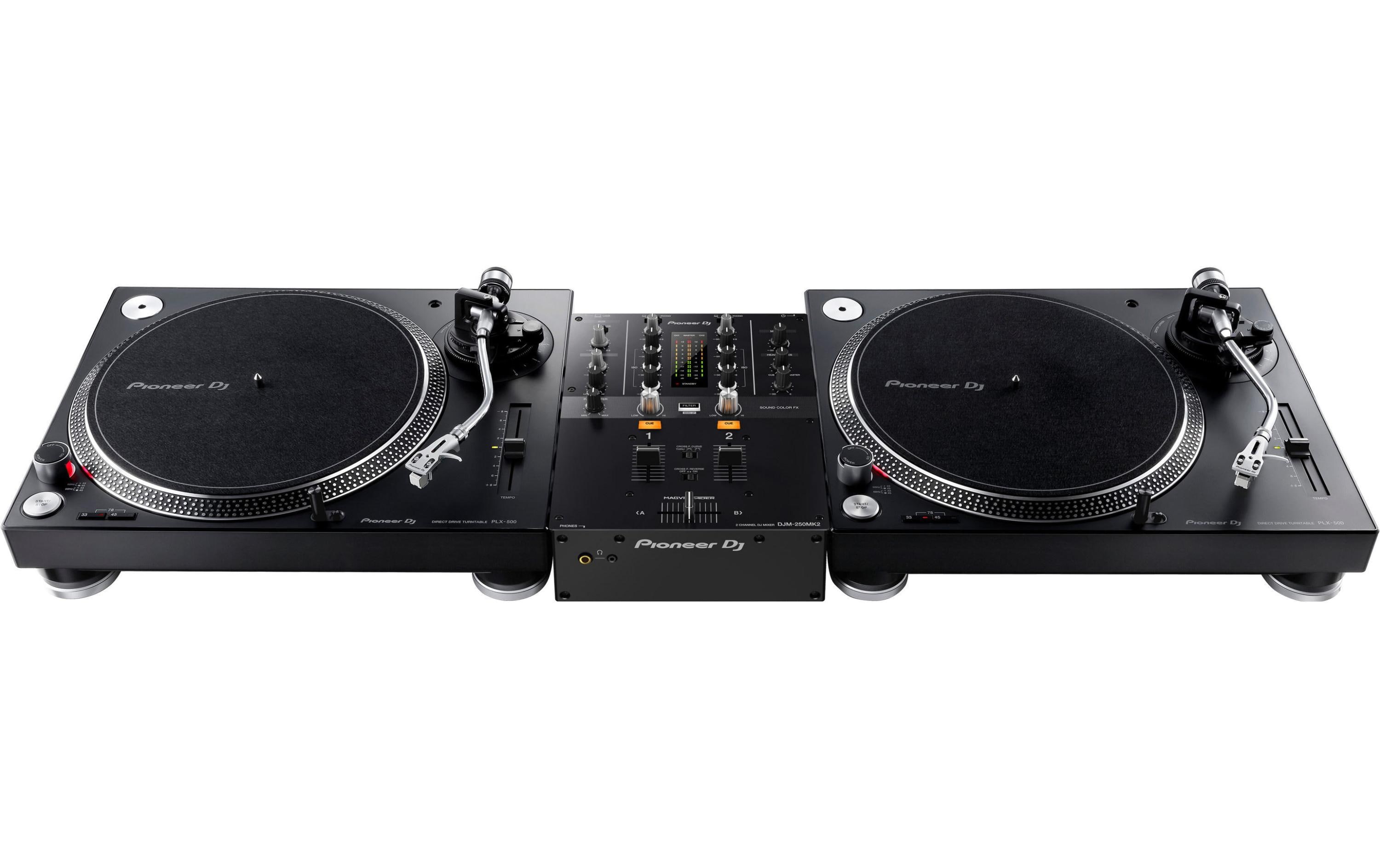 DJ-Mixer DJM-250MK2<br>DJ-Mixer mit übersichtlichen Bedienelementen