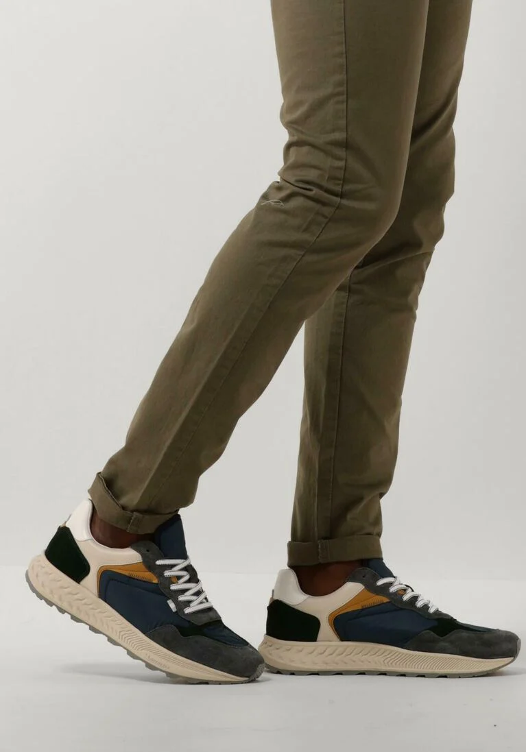 CLAY blauwe clay lage sneakers 13655