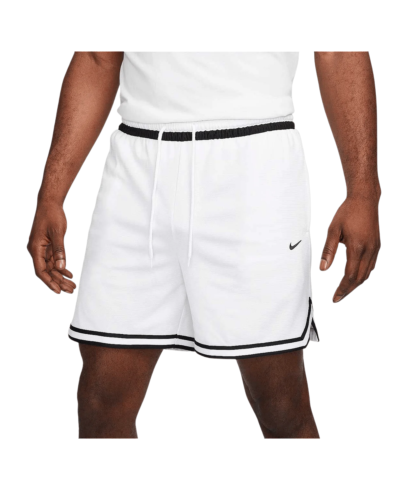 Nike NK DNA 6In Short Weiss Schwarz F100