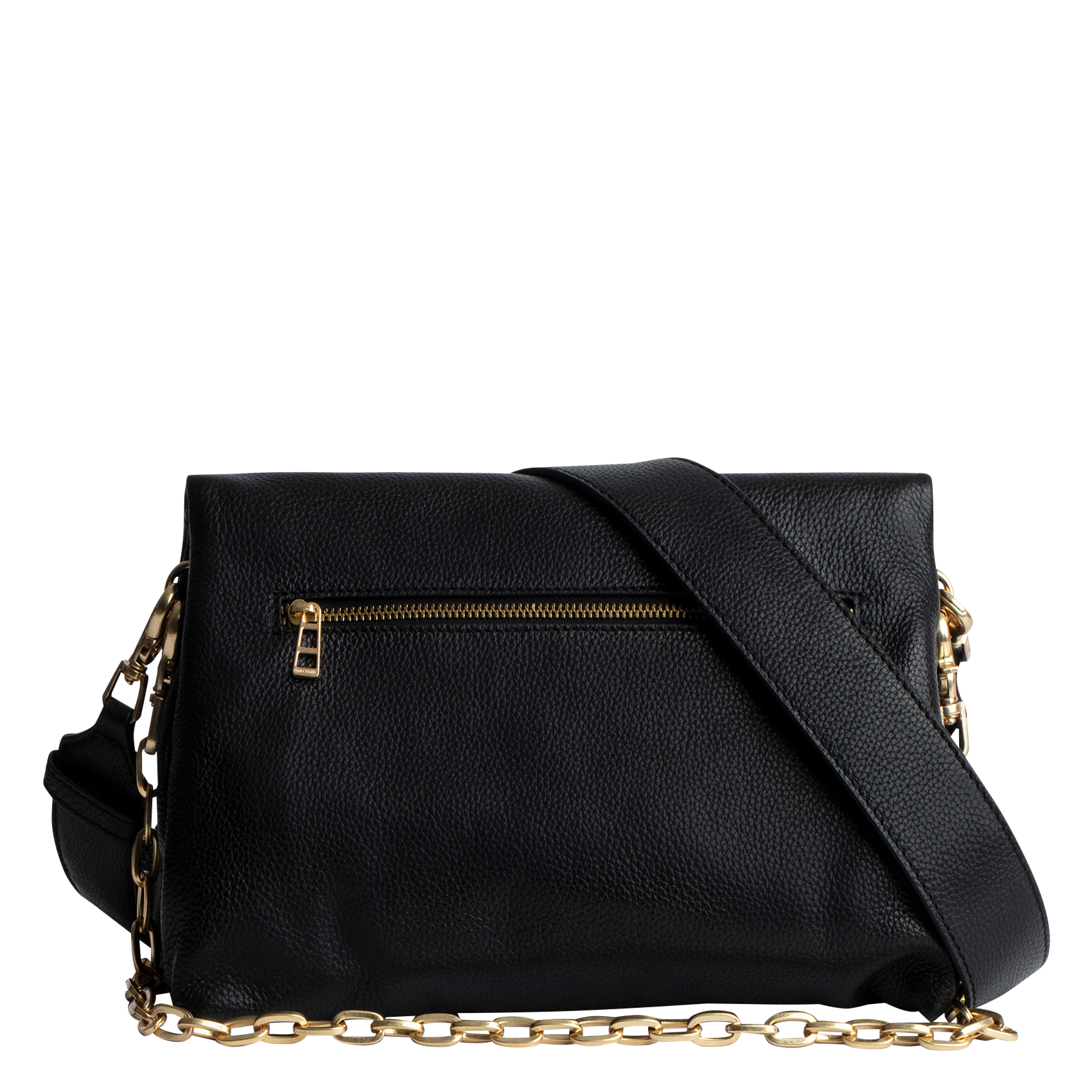 ROCKY - Sac bandoulière en cuir | Noir