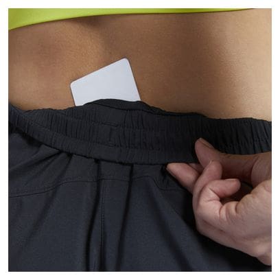Short Femme Reebok Running Noir