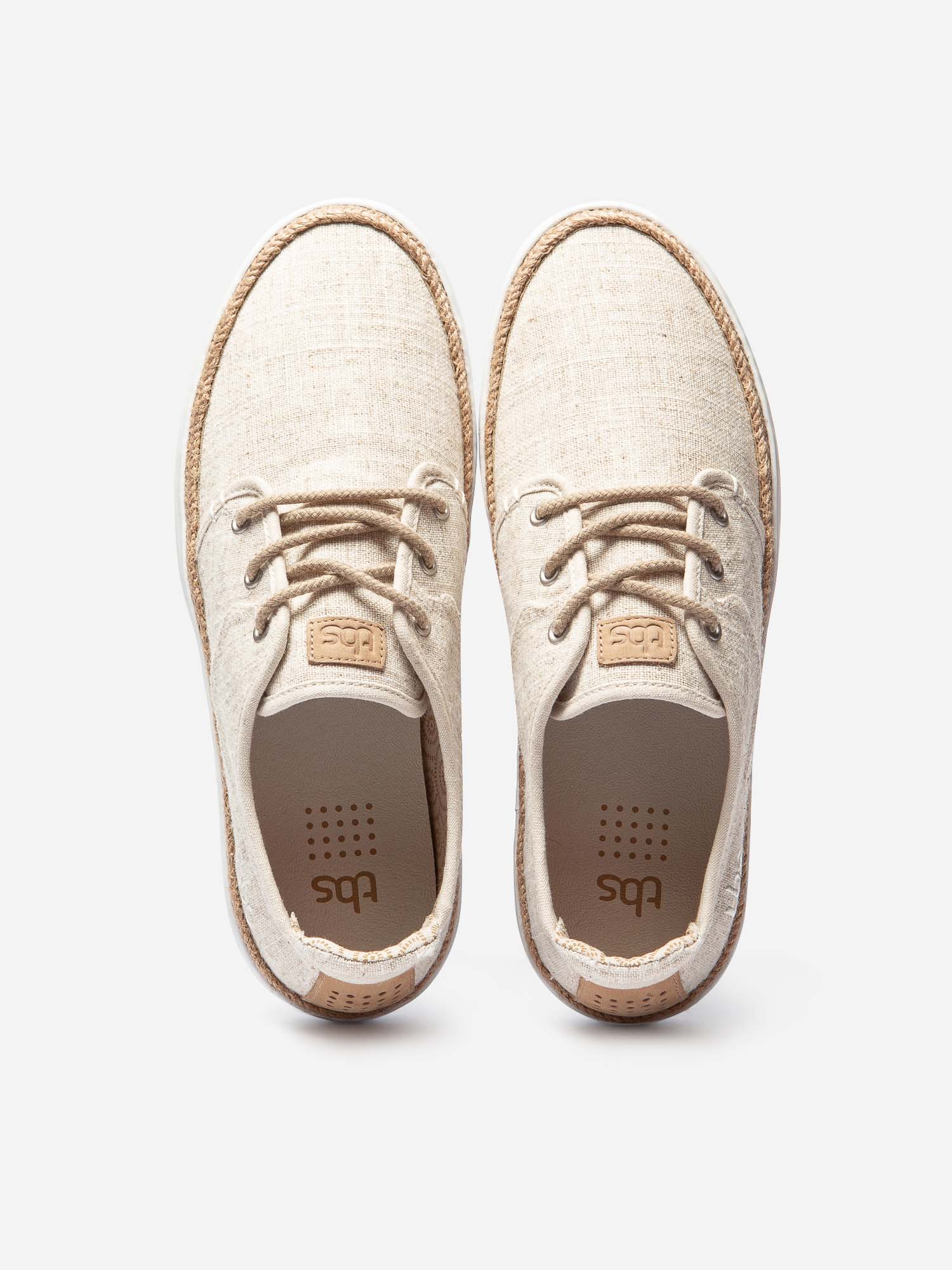 Tennis Homme en Toile Beige
