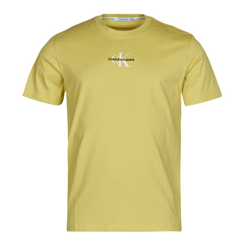 Calvin Klein Jeans - MONOLOGO REGULAR TEE - Jaune