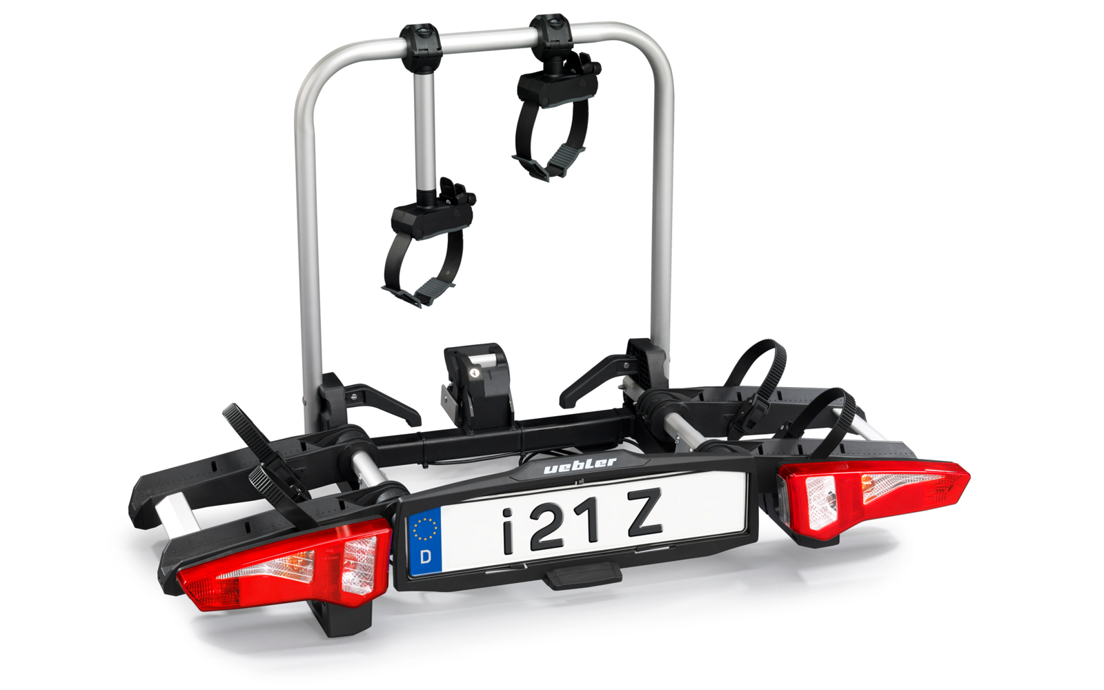 Uebler i21 Z Kupplungsträger für 2 Fahrräder auf der Anhängerkupplung