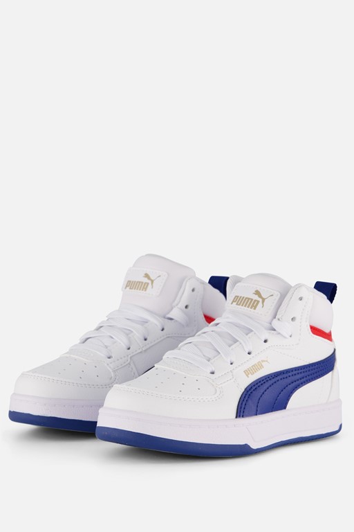 Puma Caven 2.0 Mid Sneakers wit Imitatieleer