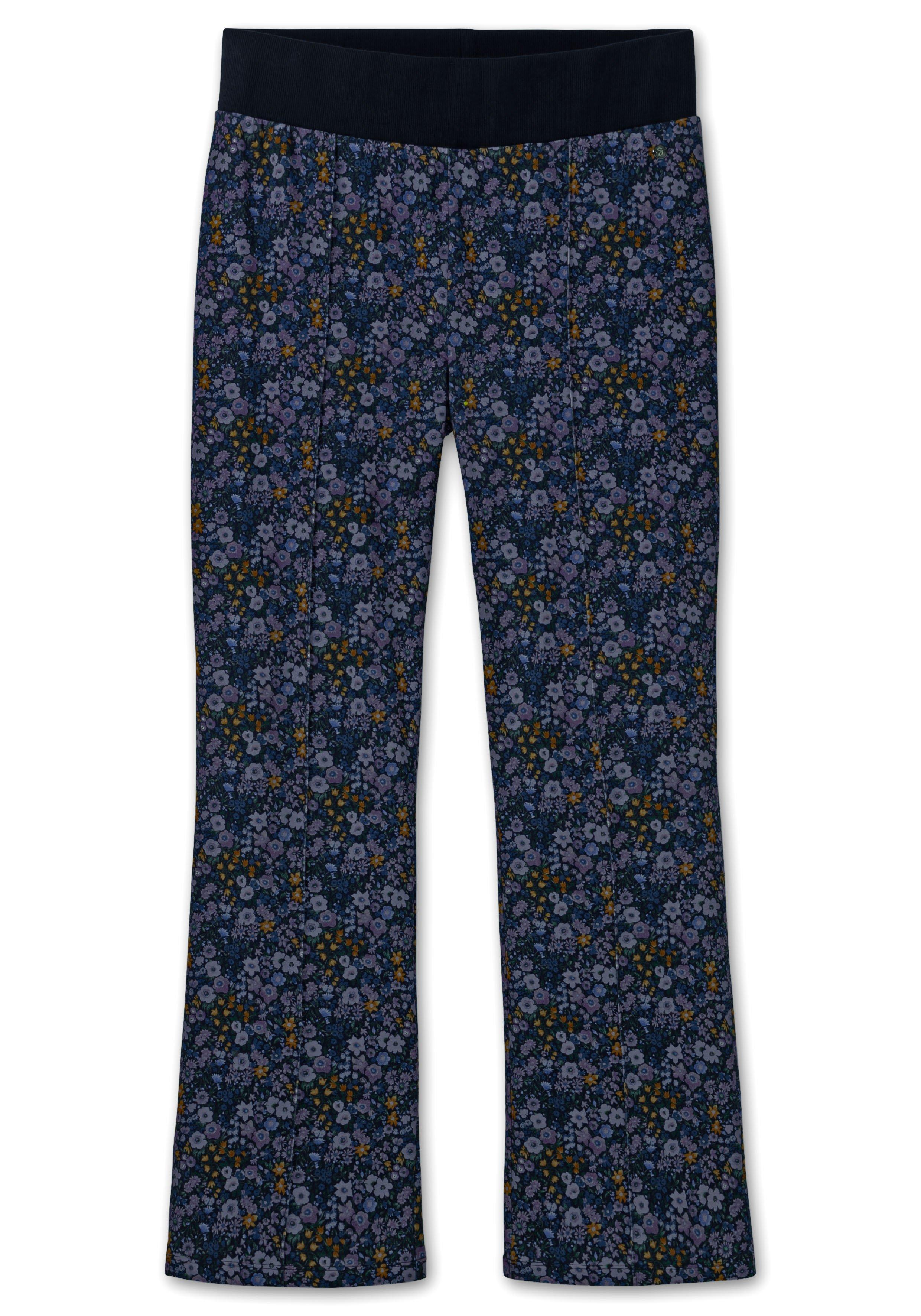 Leggings mit Blumendruck, in Bootcut-Form