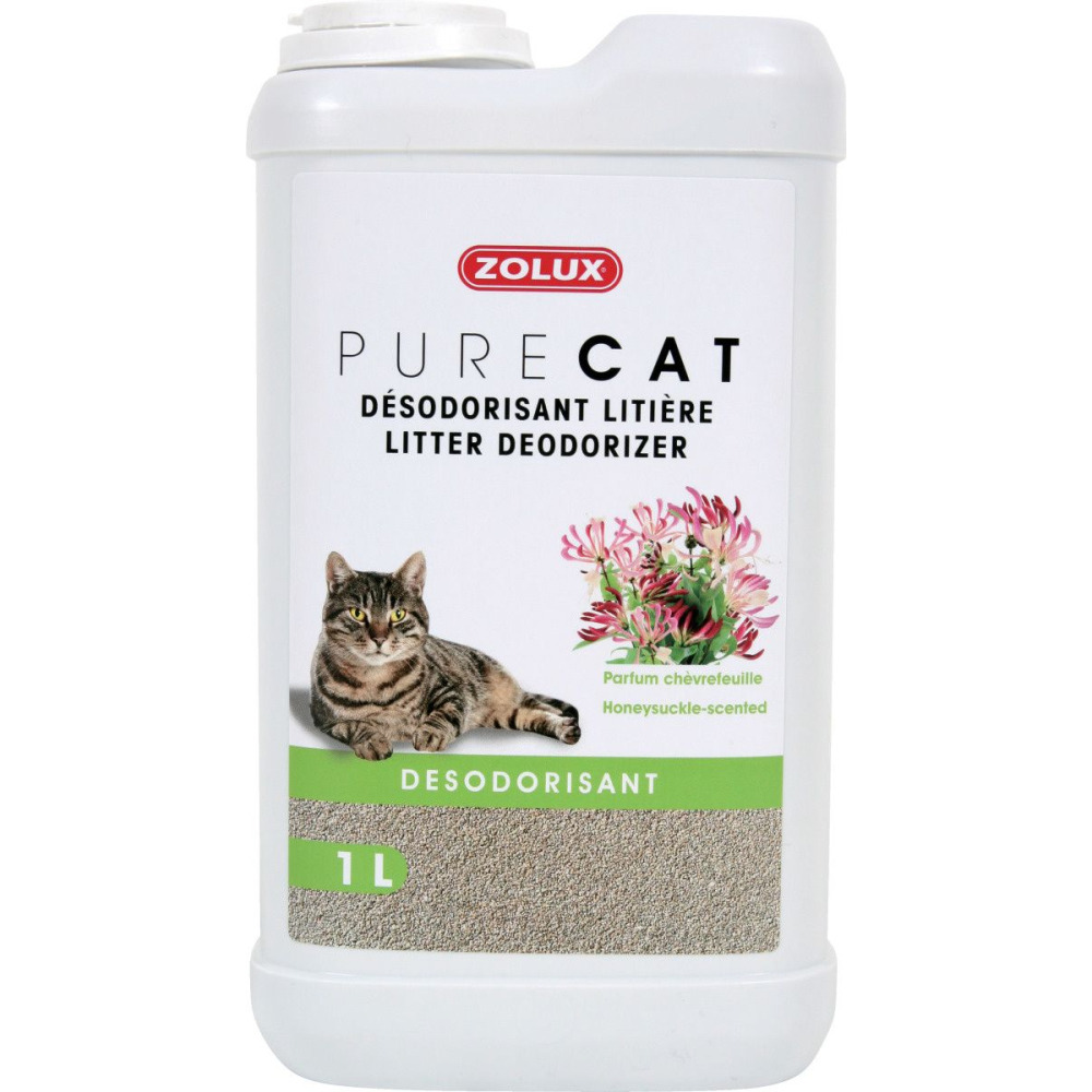 Désodorisant litière 1 litre (lot de 3) chèvrefeuille