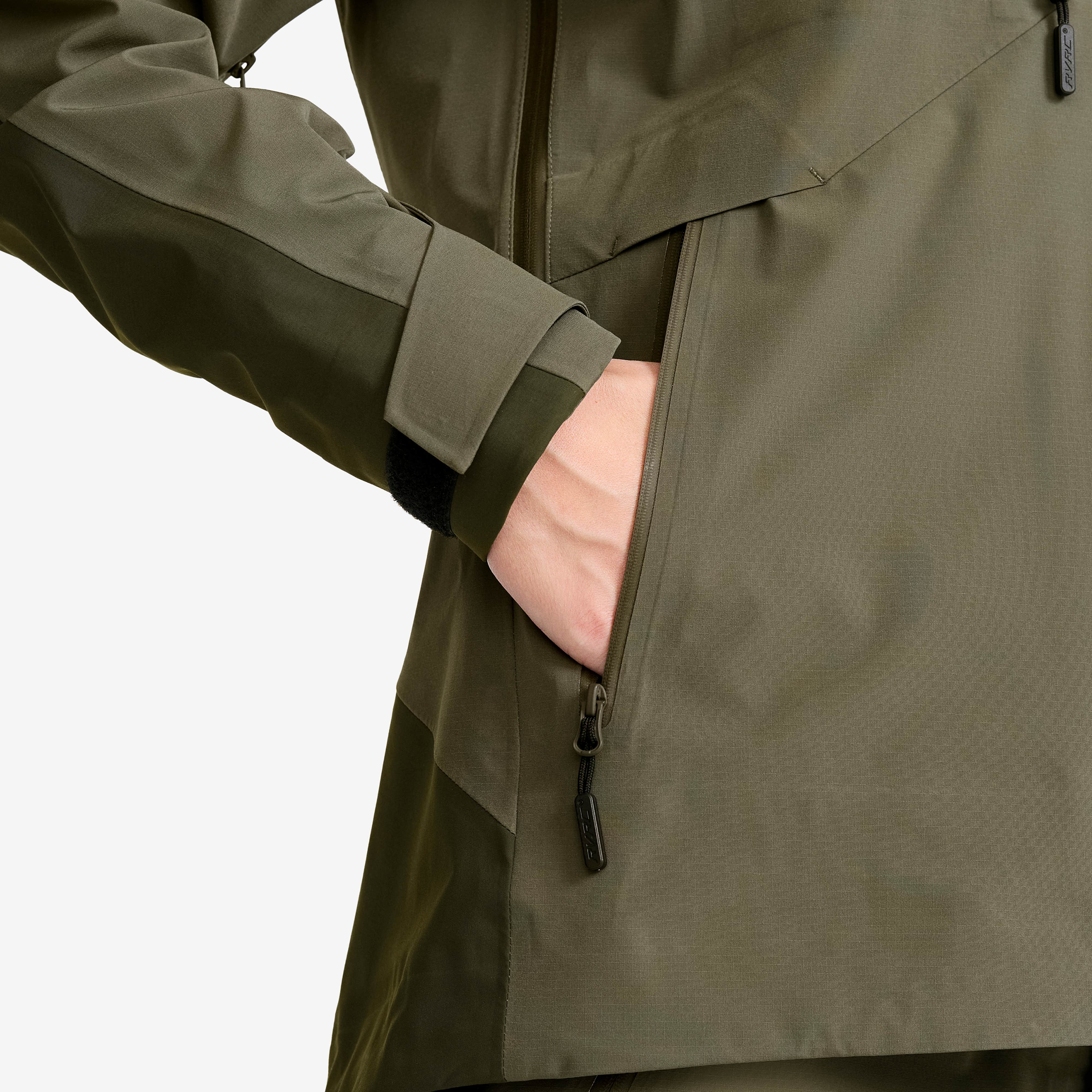 Aries Pro 3L Shell Jacket Dame Grape Leaf/Forest Night