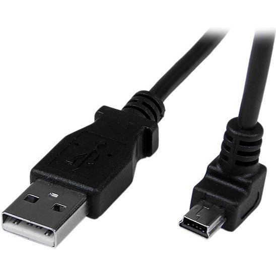 StarTech.com Câble Mini USB 2 m - A vers Mini B coudé 90° vers le bas