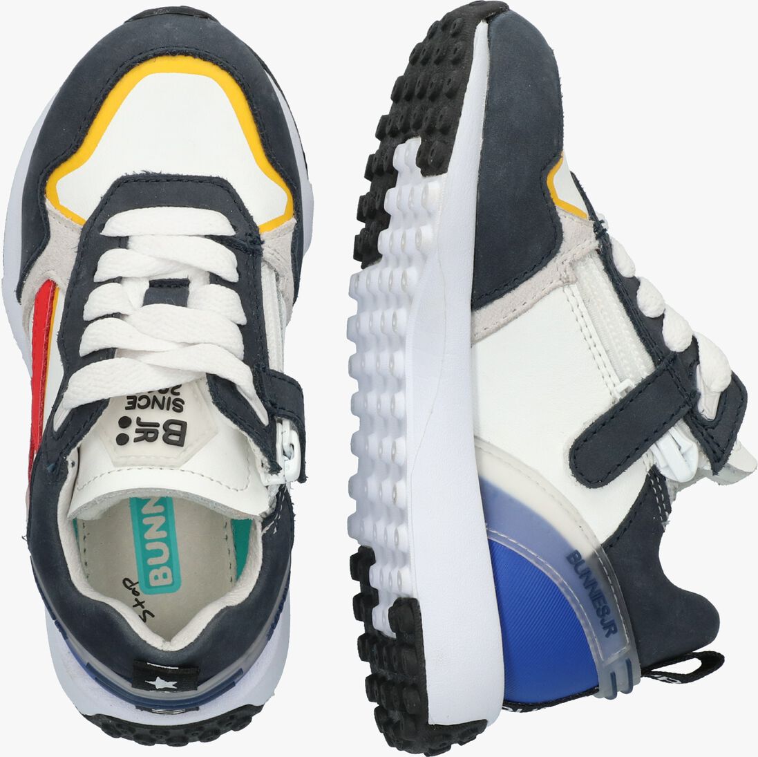 BUNNIESJR blauwe bunniesjr lage sneakers stevie sprint