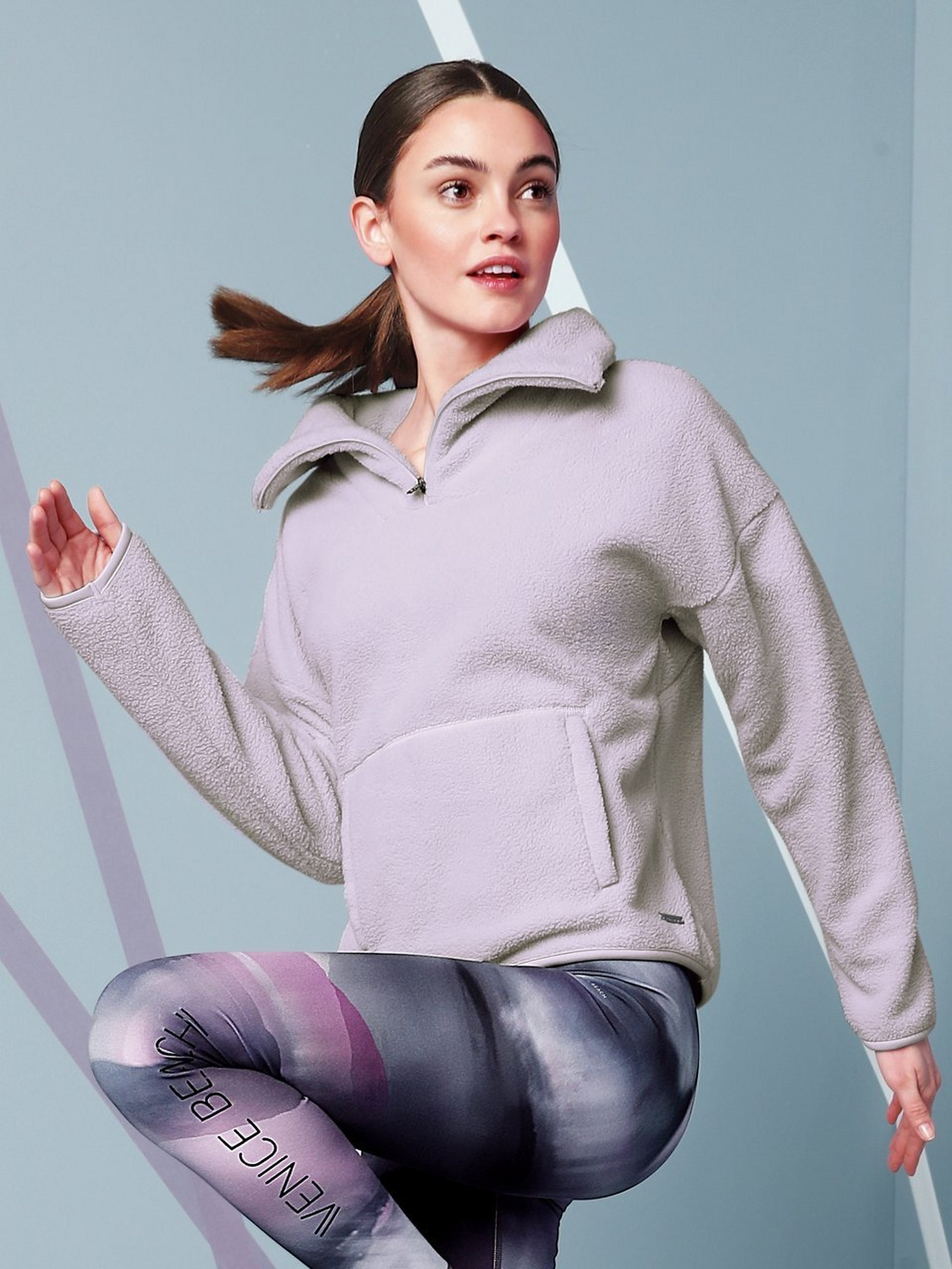 Teddyfleece-Sweatshirt