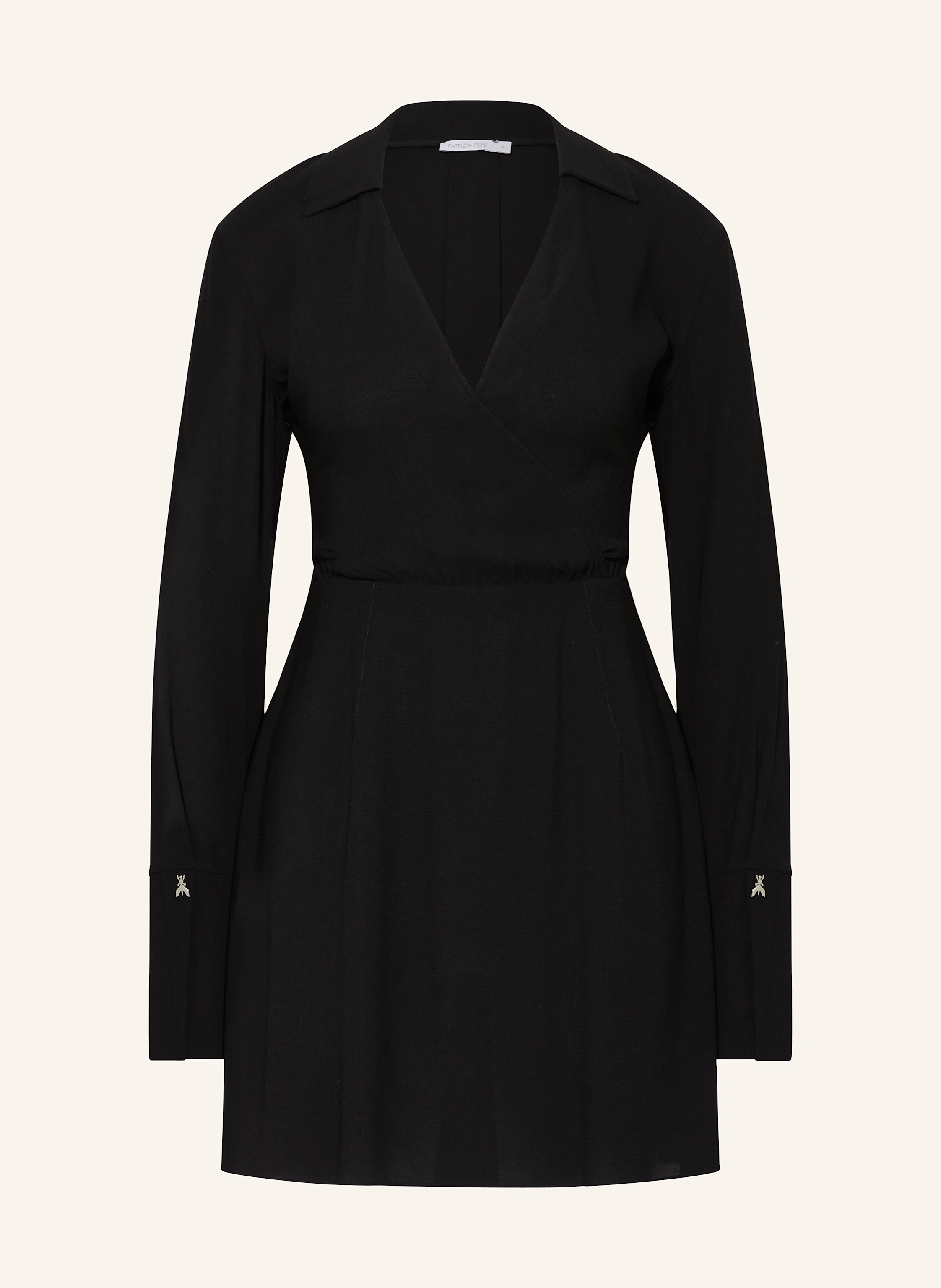 PATRIZIA PEPE Kleid in Wickeloptik