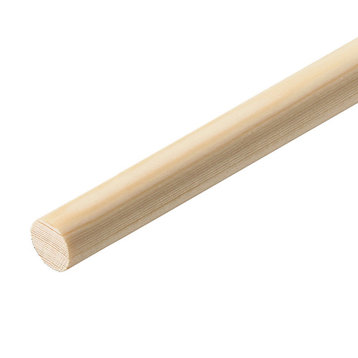Tourillon raboté pin ø12 mm L.2,4 m