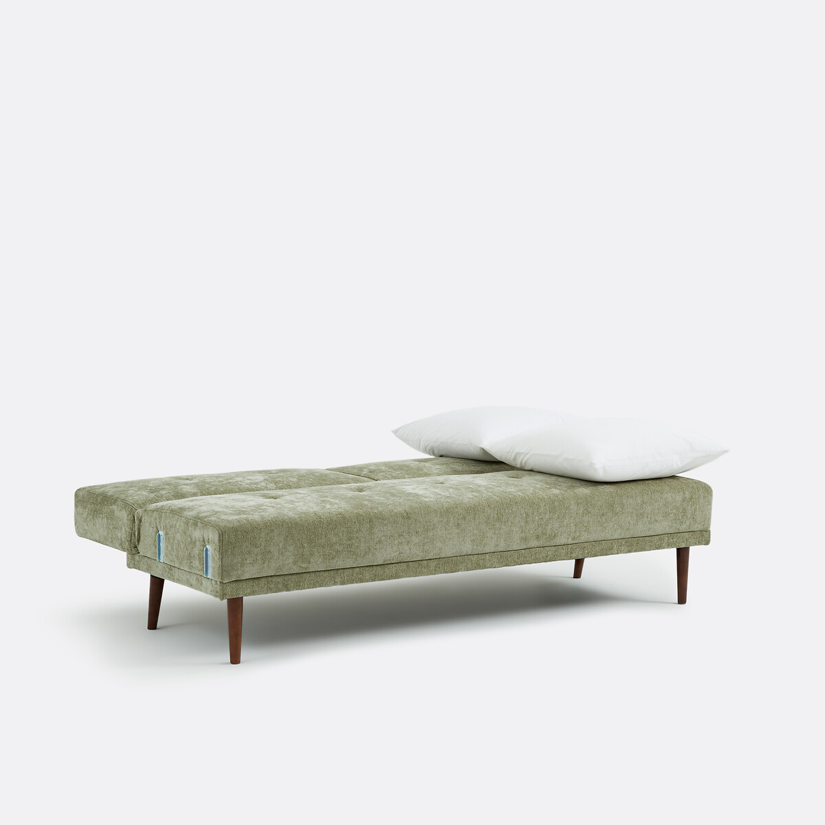 LA REDOUTE INTERIEURS<br>Sofá cama de 3 lugares, chenille, Tuske