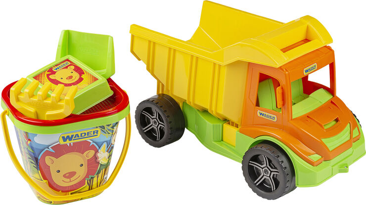 Legetøj SANDSÆT I TIPTRUCK 40cm