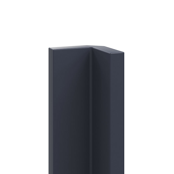 Fileur d'angle haut Stevia bleu mat H. 71,5 cm Caraway Innovo GoodHome