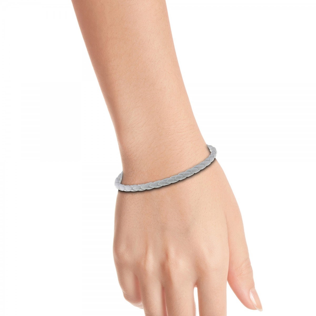 Bracelet blanc pour charms perles SC Crystal