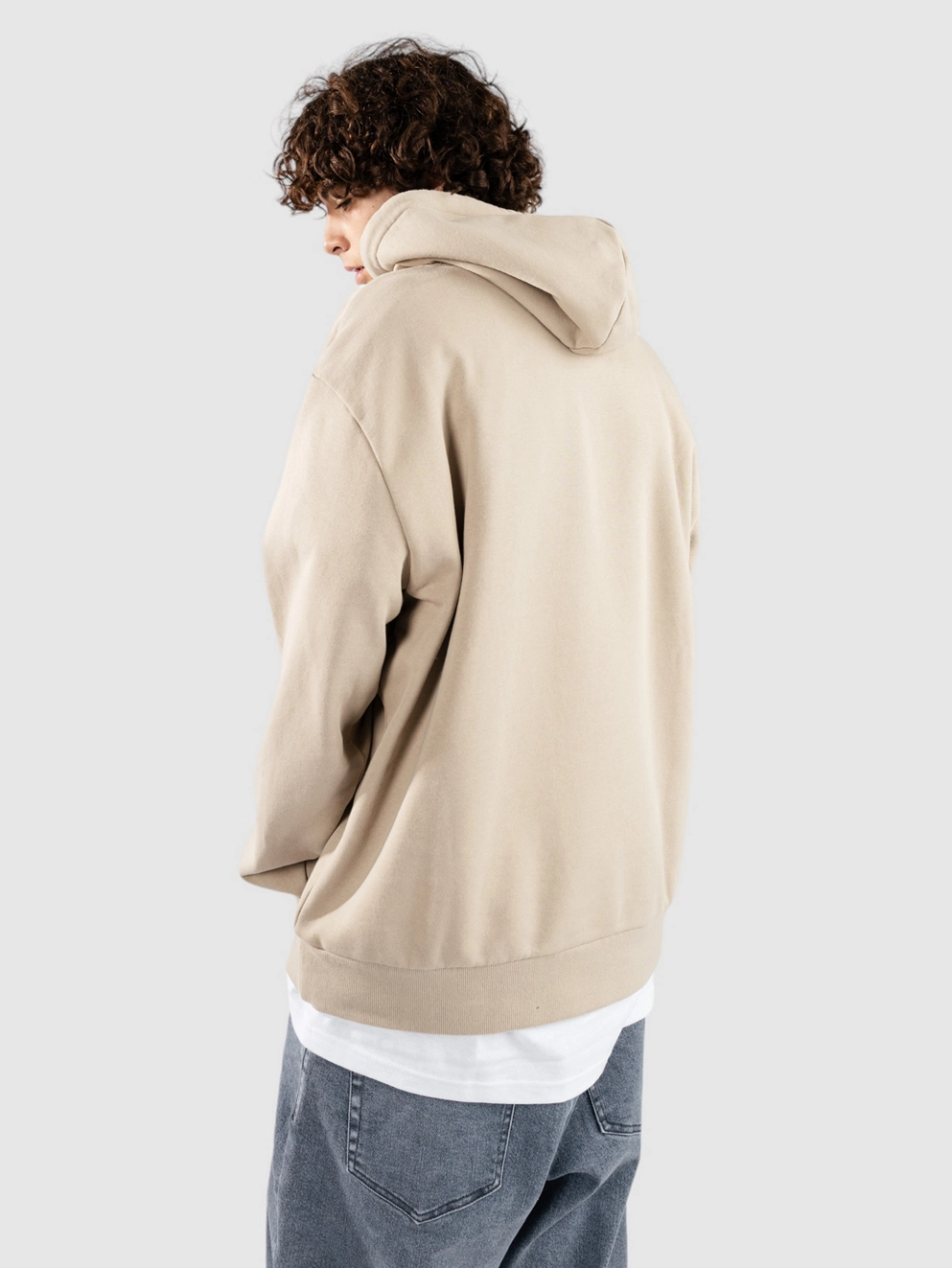 Carhartt WIP Script Embroidery Hoodie wall/black
