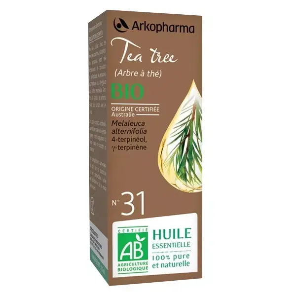 Óleo Essencial de Melaleuca Orgânico Arko Essentiel nº 31 10ml